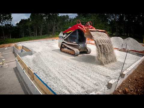 Garage Backfill COMPLETE! Time for Base Rock