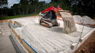 Garage Backfill COMPLETE! Time for Base Rock