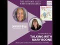 Mary Boone on The Authors Alley with Dori DeCarlo