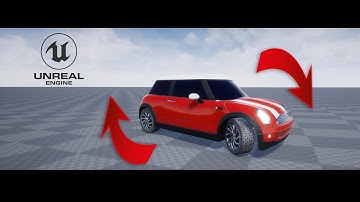 Modeling and Rigging a custom vehicle in Unreal Engine 4