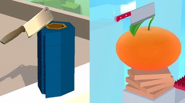 Master Slice vs Almost Cut - Very Satisfying and Relaxing ASMR Slicing Game