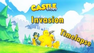 Castle Story Timelapse - Invasion Mode - Best Defence Ever - Part 1