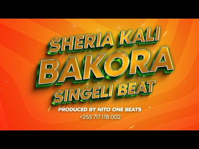 Sheria Kali - Bakora Singeli Beat - Prod By Nito One Beats 0717178002 class=