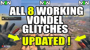 MW2 GLITCH: UPDATED ALL WORKING VONDEL GLITCHES Modern Warfare 2 Glitch New DMZ Glitch Resurgence