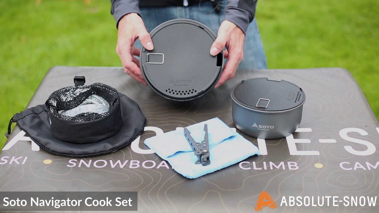 SOTO ThermoLite 750ml Cook Pot – Lightweight Anodized Aluminum Camping Cook Set For Backpacking & Hiking
