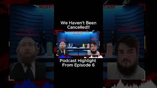 NOT CANCELLED!! yet -  #podcast #funny #broadcast #comedy #clips #interview #podcastclips