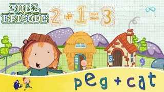 Peg + Cat - The Sparkling Sphere Problem and The Three Bears Problem (Full Episode)