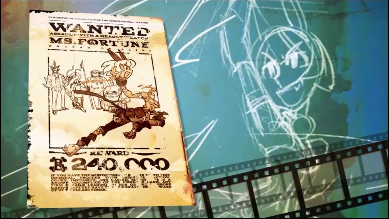 Skullgirls - Ms. Fortune voice lines & SFX