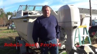 Robalo Boat Project 54 "Replace ignition switch and check cooling"