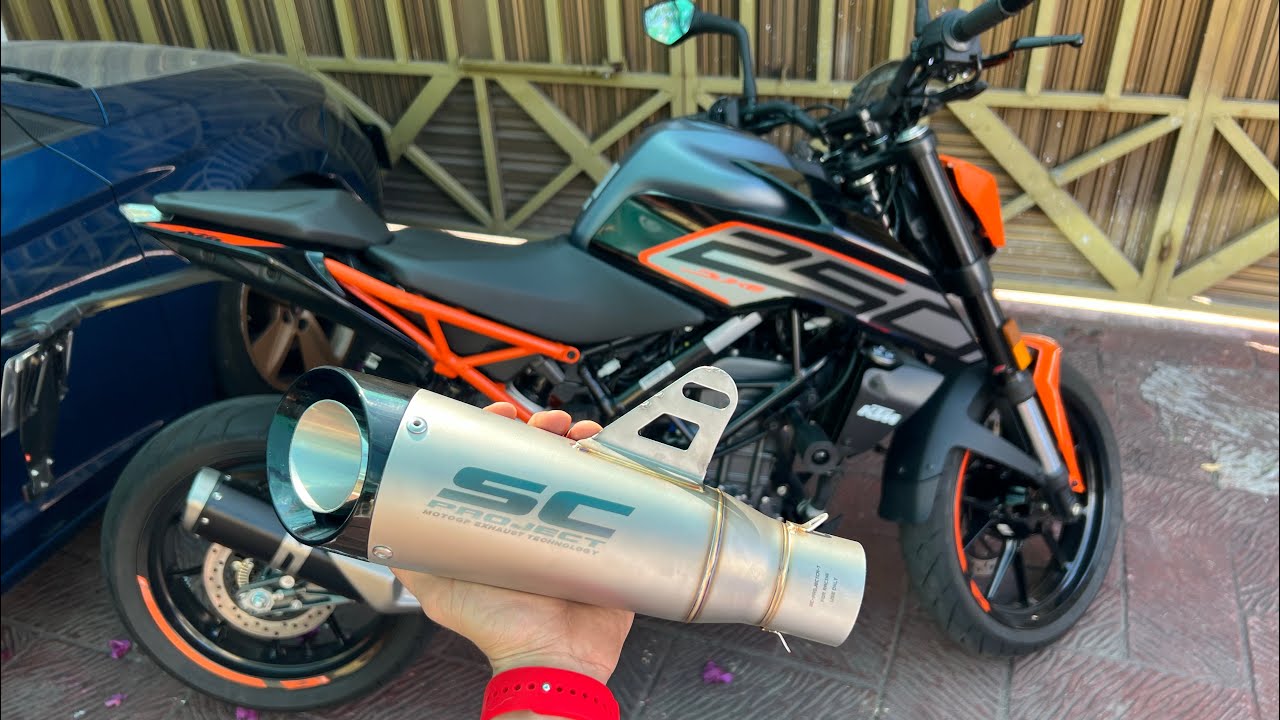 KTM Duke 250 Escape ScProject | Instalación paso a paso | Slip-On