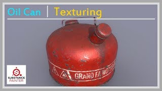 Texturing an asset from start to finish in Substance Painter - decal, text