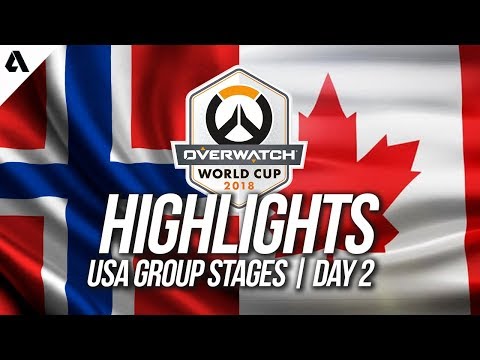 Canada vs Norway | Overwatch World Cup 2018 Los Angeles Qualifier Day 2