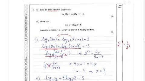 Edexcel IAL Maths P2 Sample Assessment Material 2018