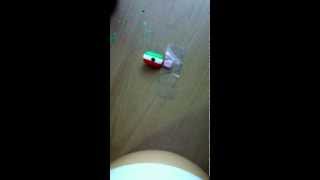 How to paint a Mexican Flag on your nail