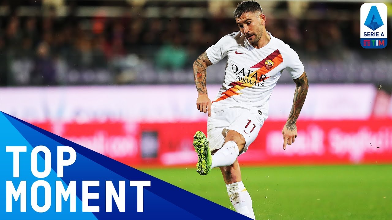 Kolarov S Fabulous Free Kick Doubles Roma S Lead Fiorentina 1 4