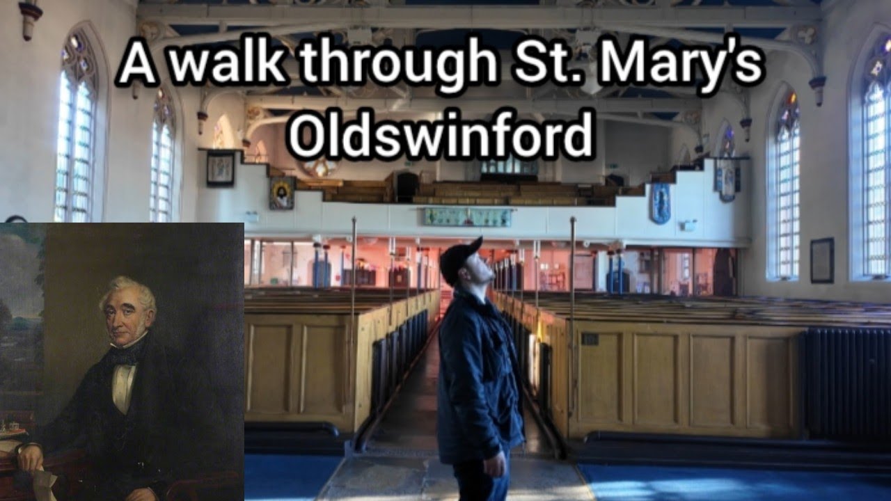 Прогулка по церкви Святой Марии в Олдсвинфорде — история и прогулка по окрестностям.