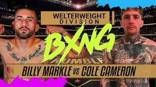 BILLY MARKLE VS COLE CAMERON