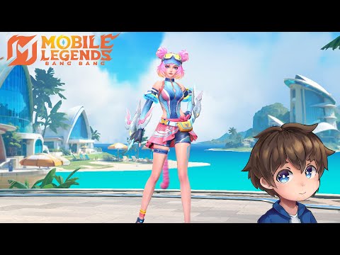 REVIEW SKIN WANWAN SUMMER TERBARU - MOBILE LEGENDS BANG BANG