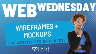 The Website Design Process - Wireframes and MockUps - Web Wednesday