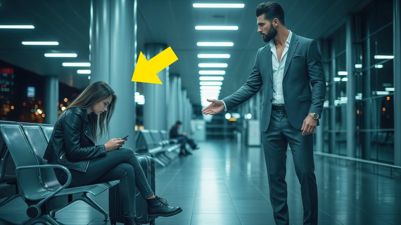 La Olvidaron En El Aeropuerto — Entonces Un Jefe De La Mafia Le Ofreció Su Jet Privado