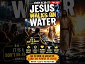 Jesus Walks on Water 🌊 Powerful Bible Message of Faith, Peace & Miracles | John 6:16-21