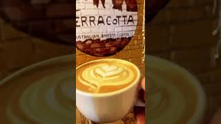Best coffee in Varanasi! Terracotta Cafe specialty coffee, Indian grown and roasted.. made with love
