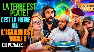 La terre est PLATE ! C'est la preuve que le COR4N est vrai ! Wallah...