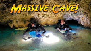 Exploring a MASSIVE underwater cave in Mexico!