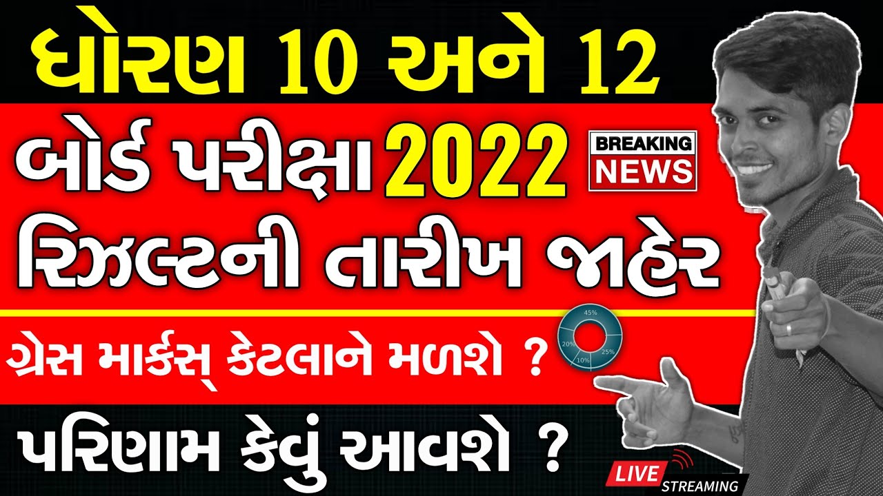 Board Exam 2022 Result Final Date Announced Std 10 & Std 12 MarchApril 2022 Main Key Points