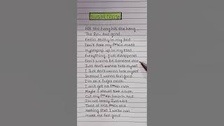 Sugar Crash (Lyrics) ~ ElyOtto 💫 #lyrics #song