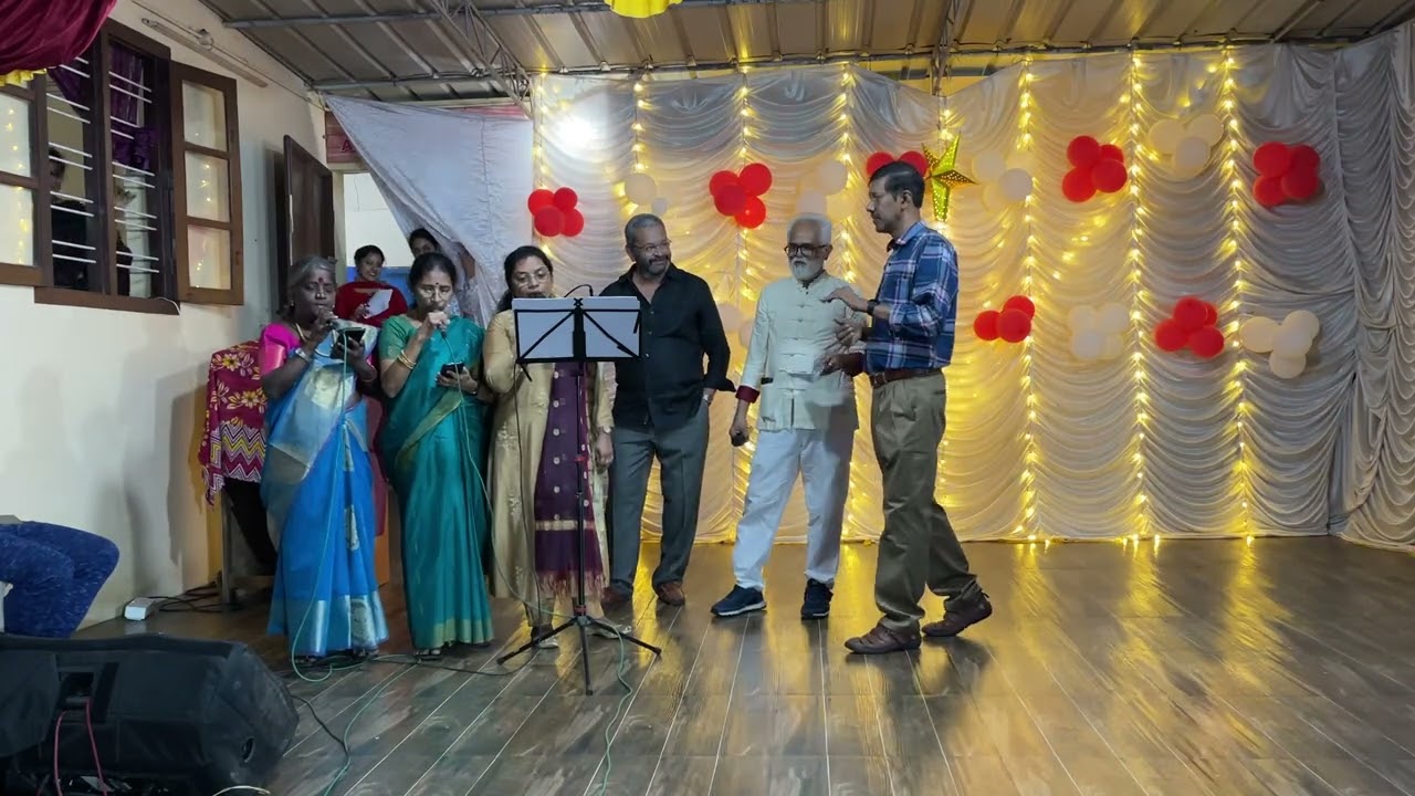 Pennale Pennale Group Song at the PTP Nagar Association X Mas & New Year Program 2024