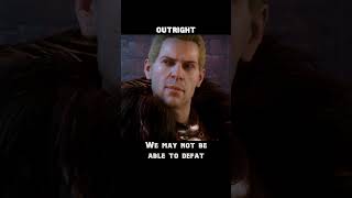 outright — Dragon age : Inquisition dialogue scene