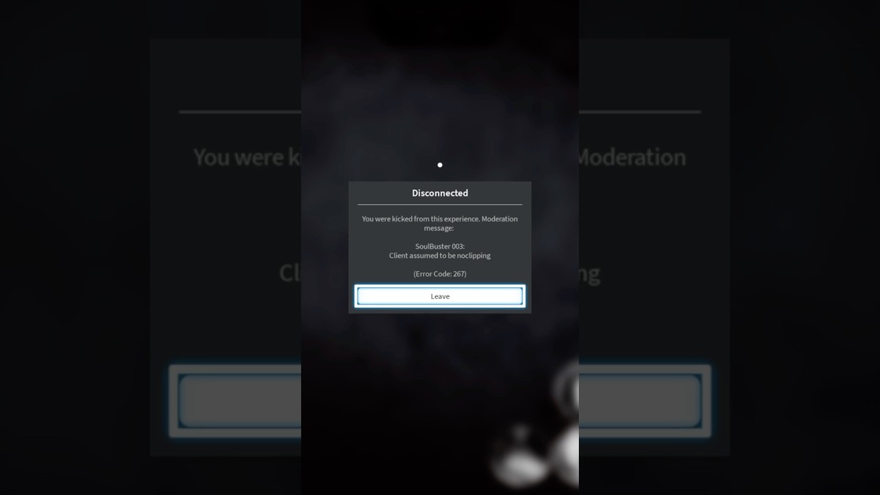 Kicked for no-clipping | Forsaken