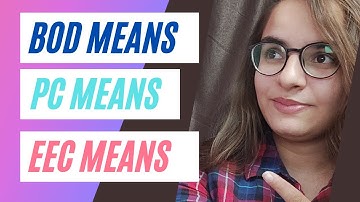 UMC me BoD, PC, EEC| क्या मतलब होता हैं इनका || देख लीजिये क्या होते है ये क्यो दि जाती हैं। 😊😞🥺
