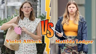 Matilda Ledger (Heath Ledger's Daughter) Vs Violet Affleck Transformation ★ From 00 To 17 Years Old