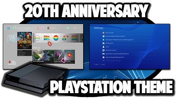 [PS4 THEMES] PlayStation 20th Anniversary Dynamic Theme Video in 60FPS