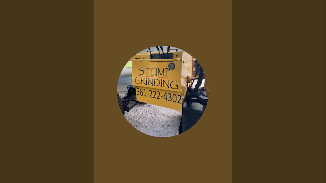 Stump grinding Jupiter is live!