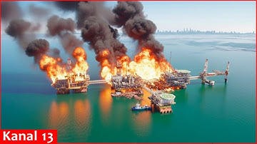 Ukraine’s Security Service strikes Russian oil platform in Caspian Sea for third time in a week