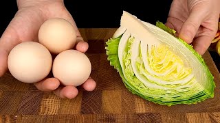 Kohl mit Eiern schmeckt besser als Fleisch! Einfaches, schnelles und sehr leckeres Abendessenrezept! Видео: Kohl mit Eiern schmeckt besser als Fleisch! Einfaches, schnelles und sehr leckeres Abendessenrezept!
