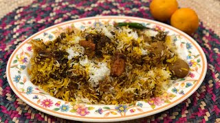 عيش باللحم والخضار  رز باللحم والخضار / Rice with lamb and vegetable