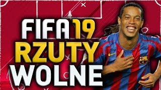 FIFA 19 - Najskuteczniejsze rzuty wolne i karne! - Nauka gry #5