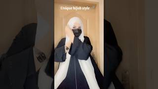 Unique hijab style tutorial #hijab #hijabtutorial #hijab style #youtubeshorts #fypシ #viral
