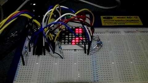 8x8 Led matrix test (Light)