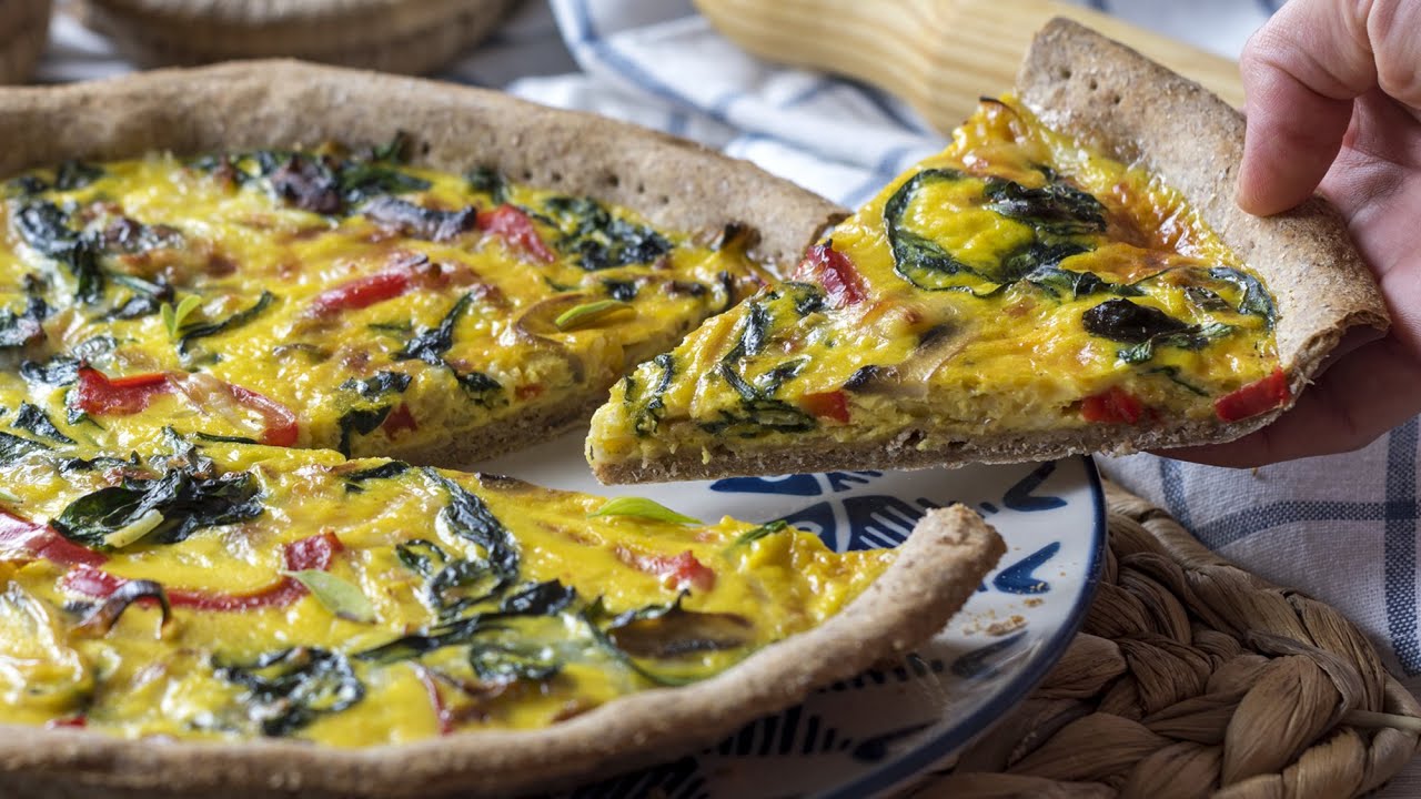 hospital Arquitectura Rebajar QUICHE de Verduras con MASA INTEGRAL CASERA