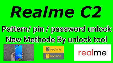 Realme C2 Pattern/pin/password unlock By unlock tool