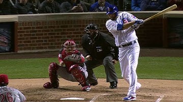 CIN@CHC: Hammel scorches an RBI double to right