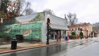 Travel Day From Tennessee Thru North Carolina In Tornado Watch  Small Towns & Mountain Backroads