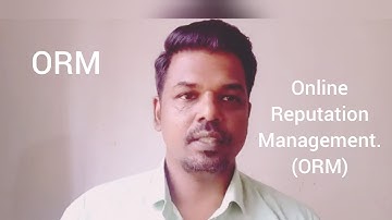 SEO Class 36: ORM, Online Reputation Management - Sasikumar Talks (Tamil) #SasikumarTalks