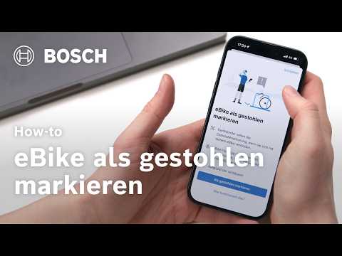 How-to | So meldest du dein eBike als gestohlen in der eBike Flow App | Bosch eBike Systems
