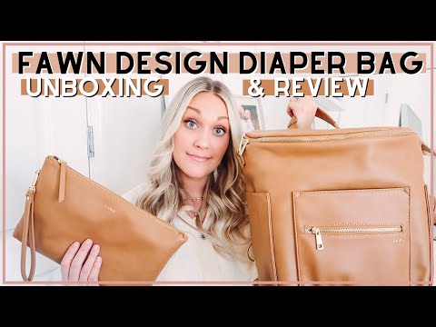 Fawn Design Diaper Bag Review - 2017 NEW UPGRADES 